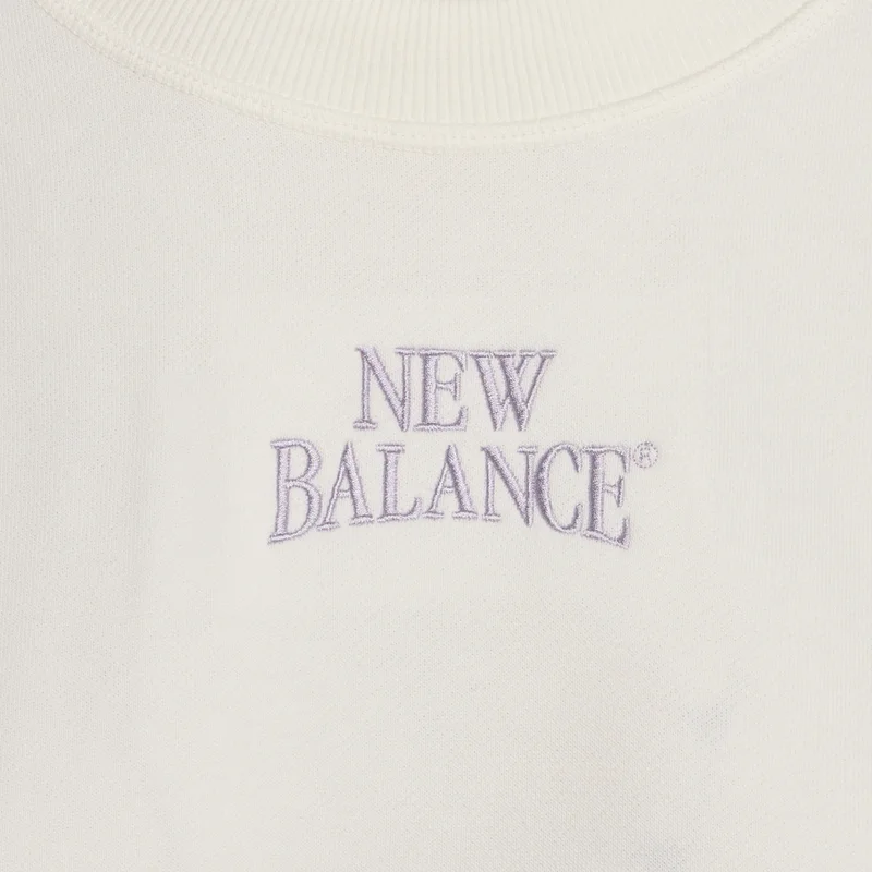 New Balance Beige Women's Logo Sweatshirt for Women | Best Price UAE